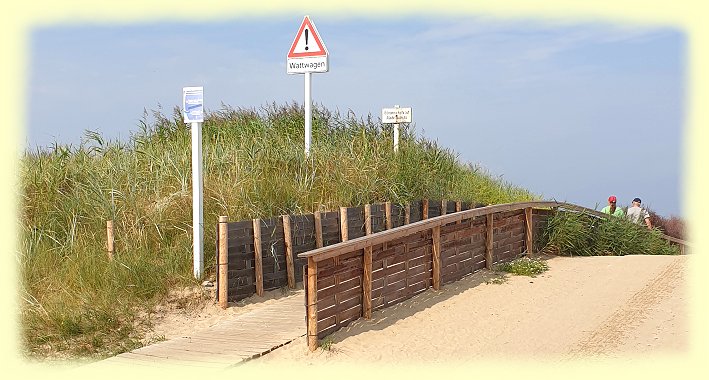 Sahlenburg -  Einfahrt der Wattenkutscher