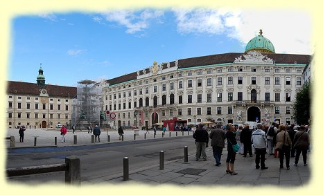 Wien - Amalienburg und Reichskanzleitrakt - Bundeskanzleramt