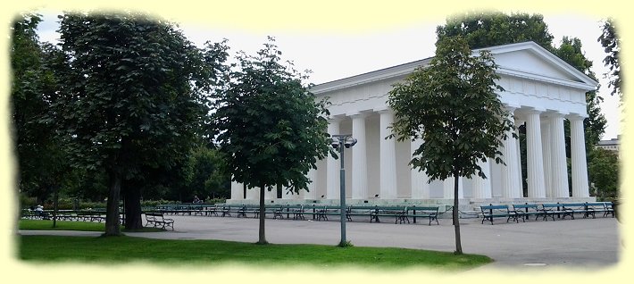 Wien - Volksgarten - Tempel des Theseus - 2