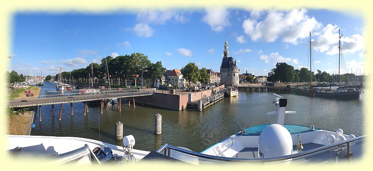 Hoorn - Stadtansicht vom Markermeer