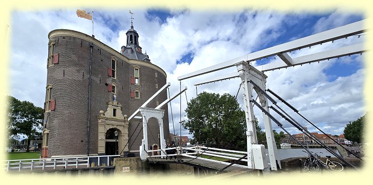 Enkhuizen - 2025 - Drommedaris - Klappbrcke