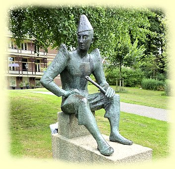 Kampen - sitzender Clown