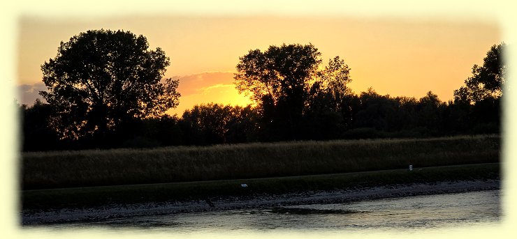 Karlsruhe - Abendhimmel