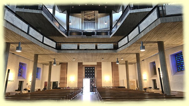 Karlsruhe - Evangelische Stadtkirche - innen