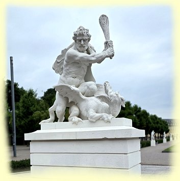 Karlsruhe - Herkules mit dem Drachen