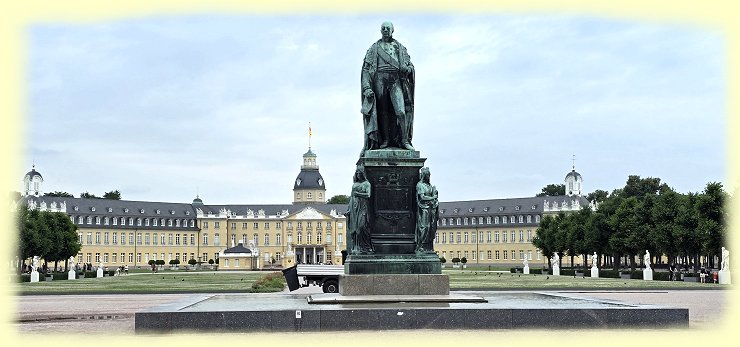 Karlsruhe - Karl-Friedrich-Denkmal