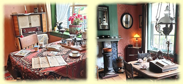 Texel - Museum - blick in einem Wohnhaus