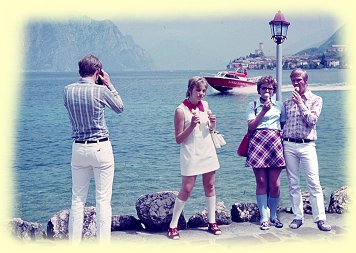 Gardasee 1971 - Uferpromenade