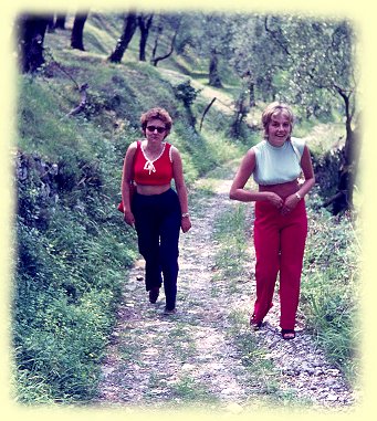 Gardasee 1971 - Wanderung