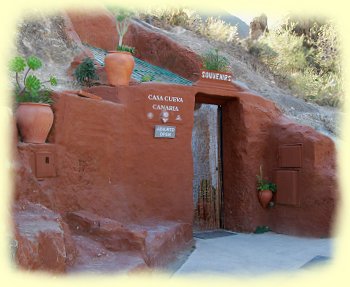 Hhlenwohnung im Barranco de Guajadeque