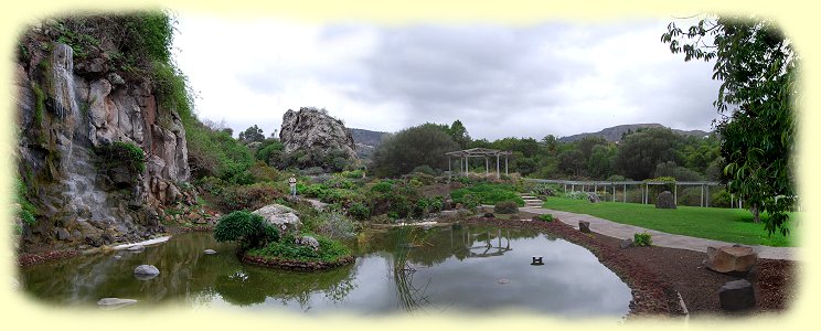 Jardin Botanico - Gran Canaria - Wasserfall