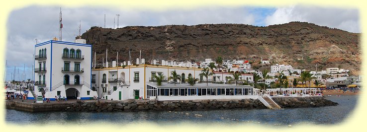 Puerto de Mogan - Hafeneinfahrt