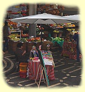 Markthalle - Obststand 1