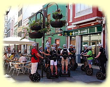 AIDAbella Segwayfahrer