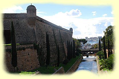 Baluard de Sant Pere bekannte Festung in der Altstadt Palmas
