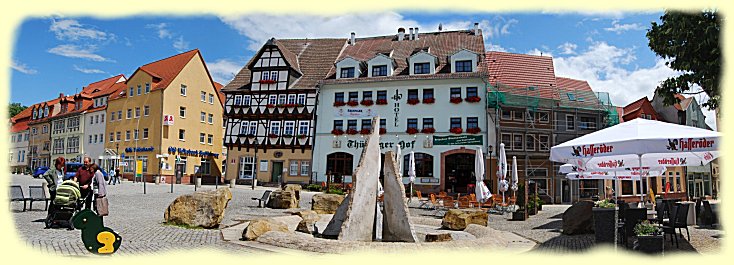 Bad Frankenhausen - Angerapotheke und Thringer Hof