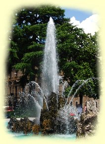 Brunnen in Lugano