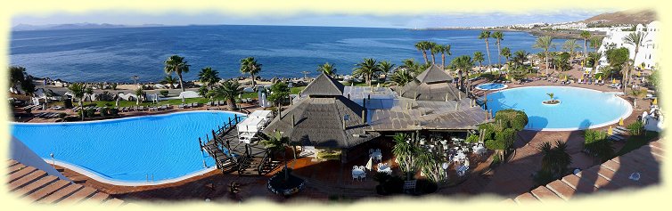 Hotel Timanfaya Palace - Poollandschaft