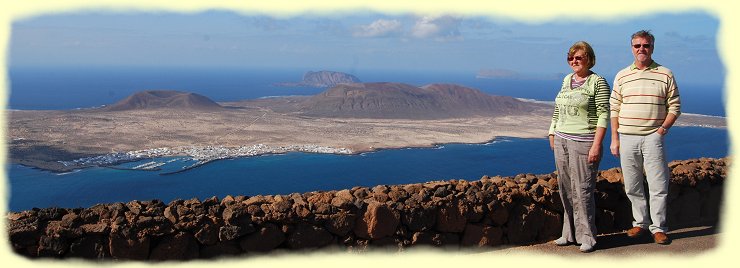 Blick zur Insel Graciosa