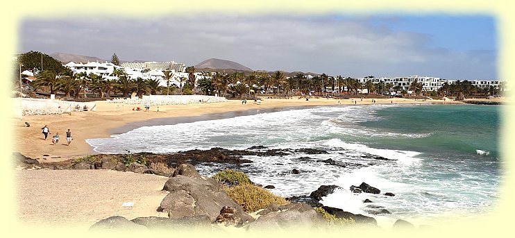 Costa Teguise - Playa de las Cucharas