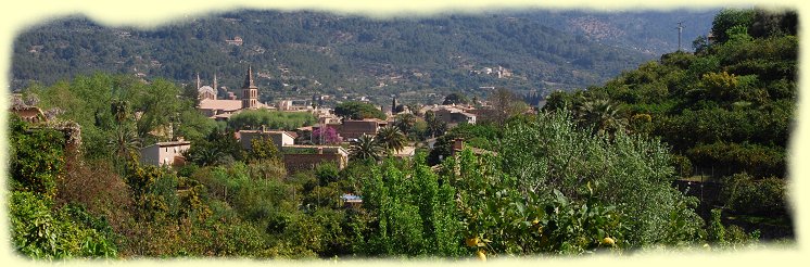 Blick auf Soller