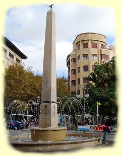 Palma de Mallorca - Brunnen Fuente de las Tortugas