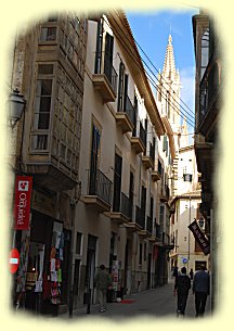 Palma de Mallorca - verwinkelten Gassen der Altstadt