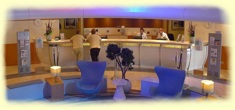 Mein Schiff 2 - Rezeption Mein Schiff 2 - Rezeption