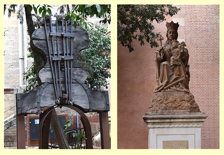 Malaga - Kathedrale - Victoria, die Schutzpatronin der Stadt