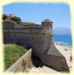 Ajaccio - 1553 erbaute Festung
