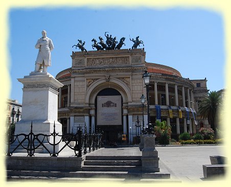 Palermo - Theater und Opernhaus Politeama Garibaldi