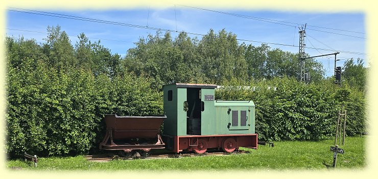 Feldbahnlokomotive