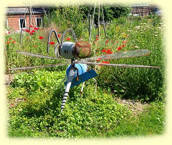 Norden - Westgaster M�hle - Garten-Libelle