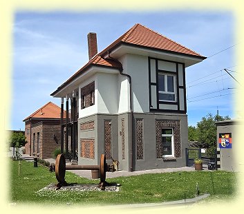 Norden - denkmalgesch�tzte Stellwerk