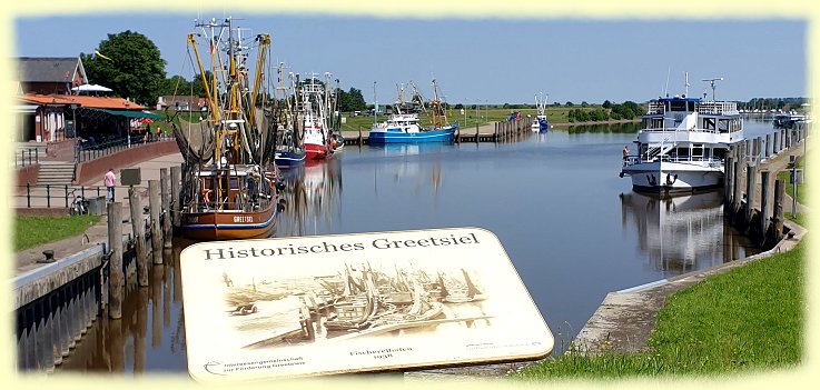 Greetsiel 2026 -  historischer Hafen