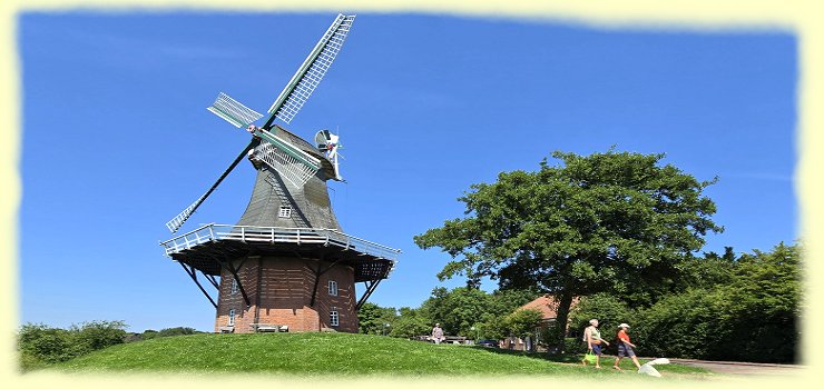 Greetsiel 2026 - gr�ne M�hle