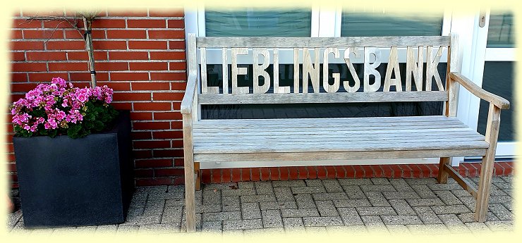 Norddeich - Lieblingsbank