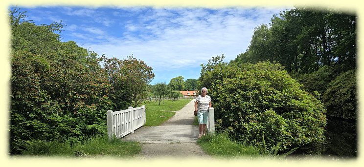 Schloss L�tetsburg - Holzbr�cke