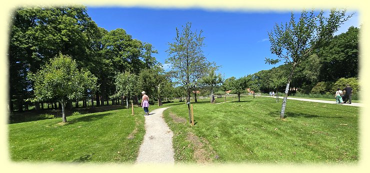 Schloss L�tetsburg - Streuobstwiese