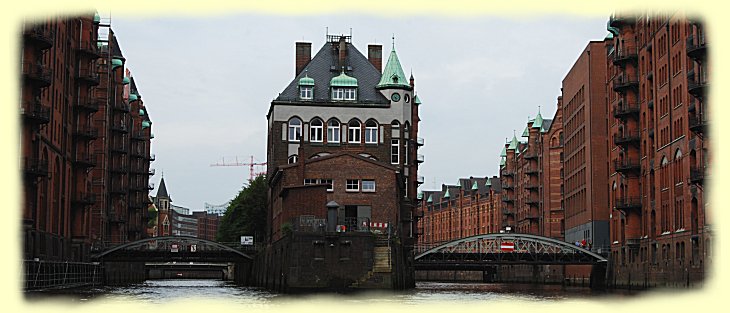 Hamburg, Blick auf das sogenannte Wasserschlösschen