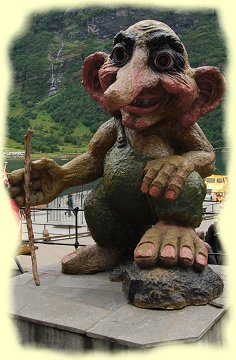 Bergtroll in Geiranger