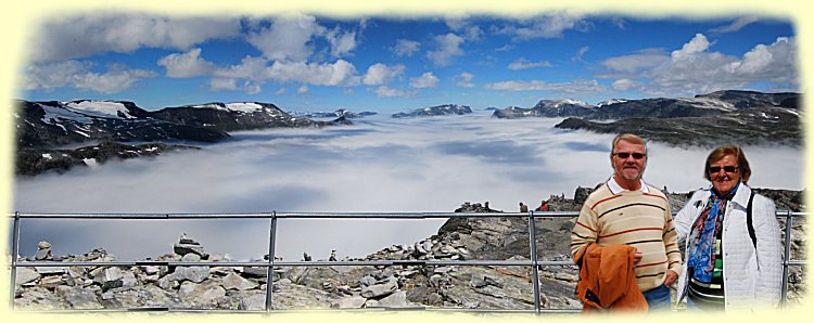 Blick vom Dalsnibba-Plateau