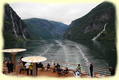Geirangerfjord - Brautschleier und Freier
