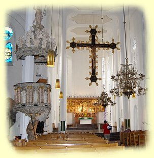 Kiel - St. Nikolai Kirche innen Kiel - St. Nikolai Kirche innen