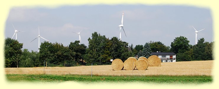 Grmitz - abgeerntete Kornfelder