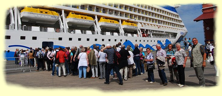 Danzig - Zurck aus Danzig im Hafen von Gdynia