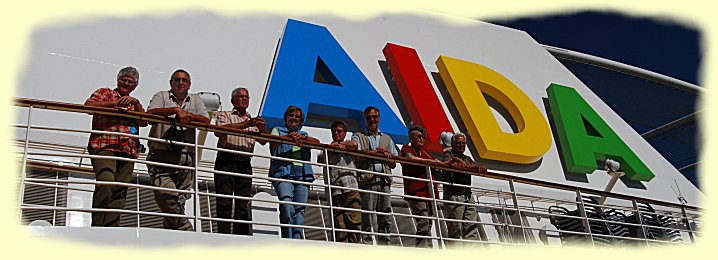 Auf der AIDAblu - Deck 14