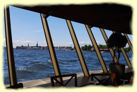 Stockholm - Blick zurck zur Altstadt