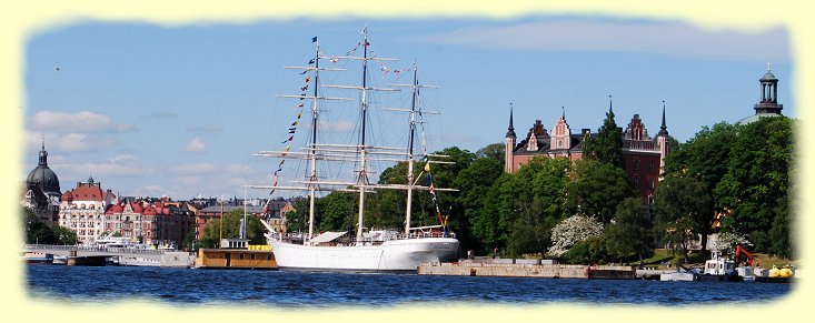 Stockholm -  Jugendherberge in Skeppsholmen