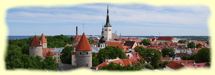 Tallinn - Blick vom Domberg